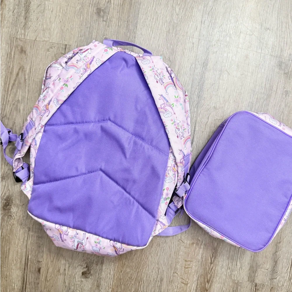 Jane Marie • Unicorn Backpack and Lunchbox Set